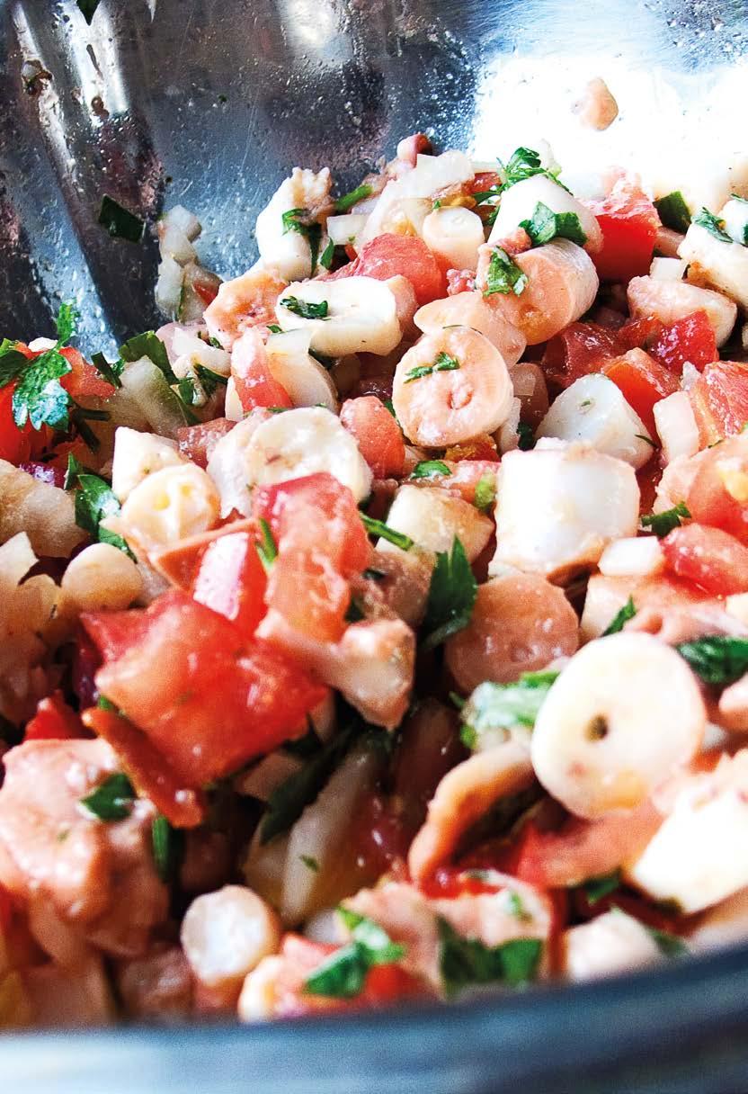 Amiamo Italia Antipasti Insalata di polpo Svěží, jemný salát z chobotnice je ideálním pokrmem pro horké letní dny. Připravujeme si ho pokaždé, když jsme v Itálii a seženeme čerstvou chobotnici.
