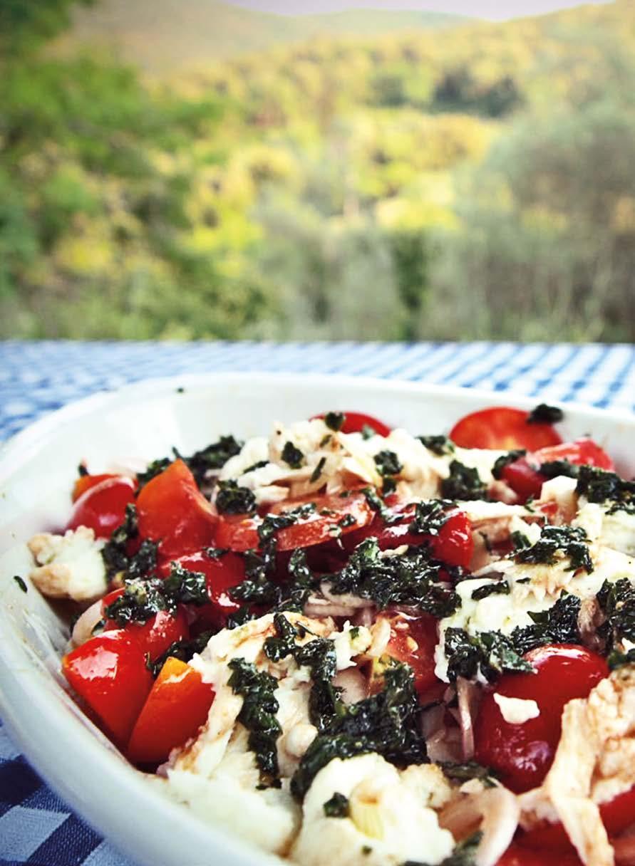 Antipasti Insalata Caprese Jméno tohoto salátu v Čechách bohužel dost očernily zdejší rádoby italské restaurace.