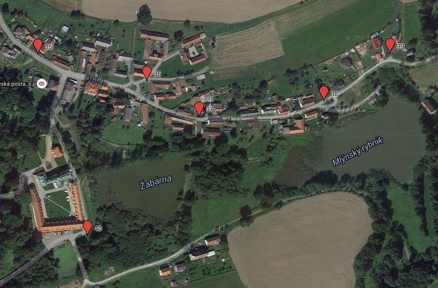 Rozmístění hlásičů v
