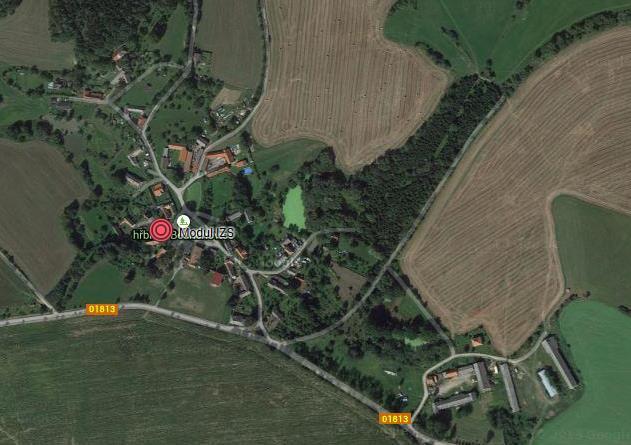 Umístění modulu napojení na IZS v
