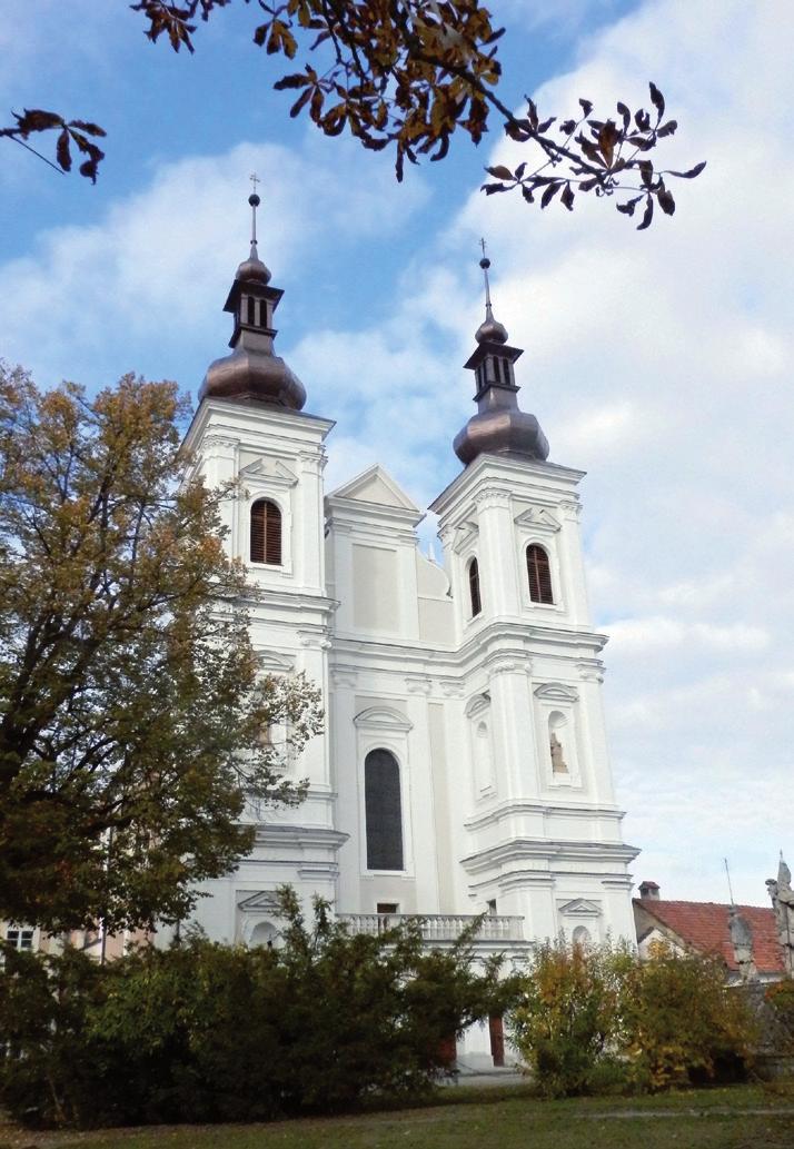 Lomnice 6 Rozloha MPZ _ 30 ha Počet památek _ 18 (z toho 18 v MPZ) Kostel Navštívení Panny Marie je architektonicky velmi cenná stavba významného raně barokního architekta Giovanniho Pietra Tencally