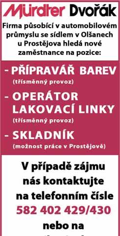 To bylo míst ovšem také vzrostl, a to o jedno o 1 077 osob více než v předchozím měsíci a o 98 osob více než ve stejném měsíci procento na celkově 6 342 volných míst.