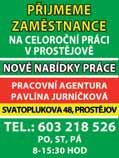 Platové podmínky: 15 17.000 Kč mimořádné odměny za realizované úkoly. Životopisy na: H&D, a.s., Olomoucká 37, 796 01, e-mail: personal@hdas.cz Přijmu kosmetičku, manikérku, pedikérku na ŽL.