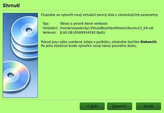 Objeví se shrnutí našich požadavků.