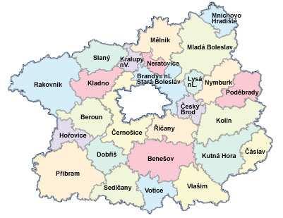 3.3.2 Základní údaje o lokalitě Správní obvod Dobříš se nachází v jižní části Středočeského kraje, obklopen obvody Příbram, Hořovice, Beroun, Černošice, Benešov a Sedlčany.
