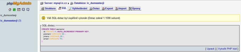 dotazu v
