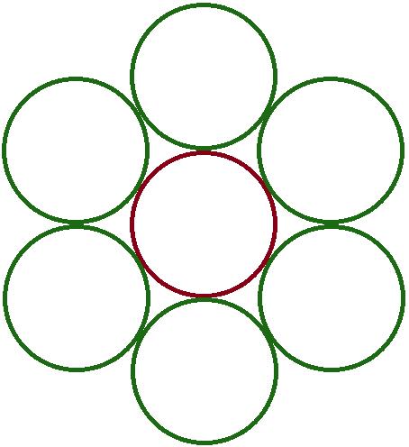 Ve 3-d uvažujme čtyři vrstvy koulí, které mají na obrázku vodorovný směr. 1. Kolik koulí se vejde do druhé 2.