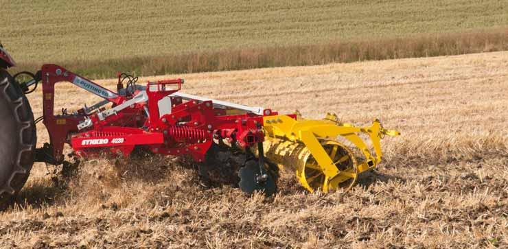 Novinka SYNKRO 4020 Podmítače SYNKRO 2520 / 3020 / 4020 K / 5020 K / 6020 K Intenzivní zpracování Nové radličkové podmítače řady 1020 jsou lehké, ale kompaktní konstrukce.