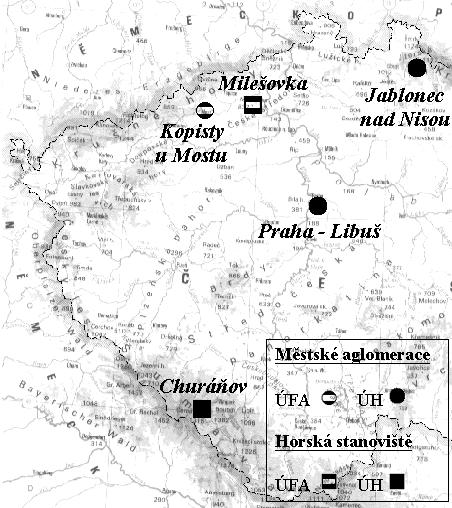 Jaroslav Fišák (Ústav fyziky atmosféry AV ČR) VÝZKUM USAZENÝCH SRÁŽEK V ÚSTAVU FYZIKY ATMOSFÉRY AKADEMIE VĚD ČESKÉ REPUBLIKY Research of deposited precipitation in the Institute of Atmospheric