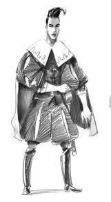 De plus, il est sourd. Malgré cette laideur physique, il a bon cœur.