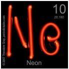 He, Ne, Ar, Kr,