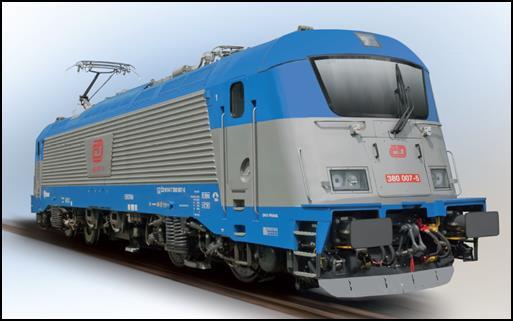Elektrická lokomotiva ř. 380 ČD Verze: SW 52.4-6 HW 2.6.4-6 Řešení provozních a poruchových stavů ČD, a.