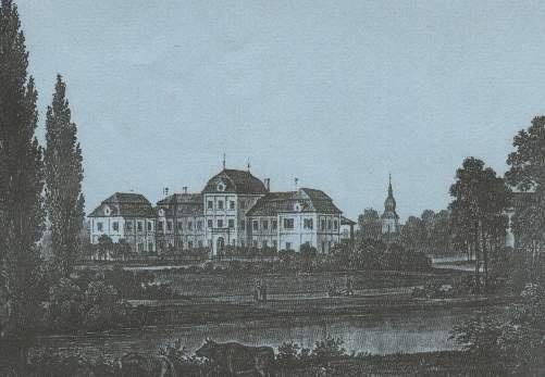 Historická pohlednice zámku (kolem r.