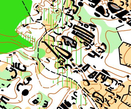 4: Vlevo ukázka městského terénu (Zermatt, Švýcarsko), vpravo parkového (Libverda, ČR) Terény se