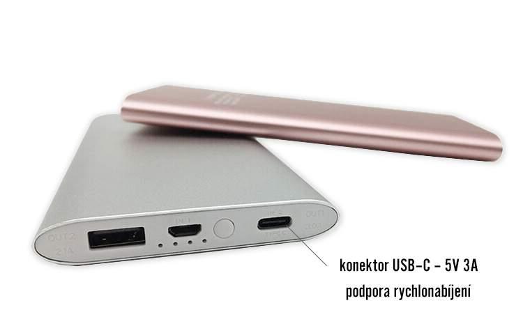 200 / 11 000 mah POWER BANK PB24 Rozměry: 62 21,5 138 mm