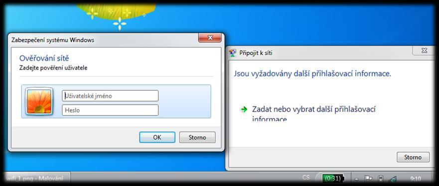 14). (obr. 13) Uživatelské jméno musí být ve formátu uživatel@osu.cz, kde uživatelské jméno je shodné s uživatelským jménem např.