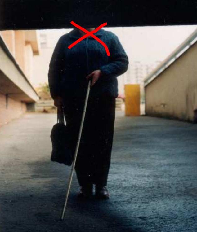 Nevidomí užívají pro orientaci především svou hůl