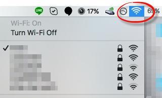 V-4. Mac 1. Klepněte na ikonu Wi-Fi v pravém horním menu na obrazovce a vyberte "EdimaxEXT.setup **".