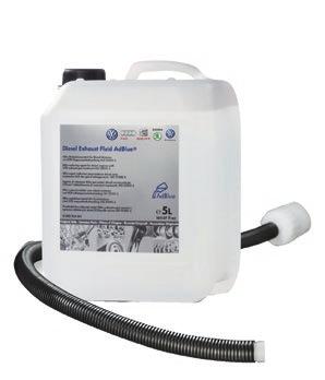 2 260 Kč Roztok močoviny Adblue - balení 5l AdBlue je přídavná provozní kapalina