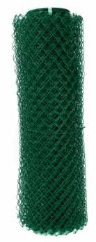 IDEAL Zn + PVC kulatá role nezapletená velikost ok 55 55 mm Ø drátu 2,50 mm barva zelená role o délce 15, 20, 25 m barva hnědá role o délce 20 m (přibalený napínací drát není součástí ceny) barva