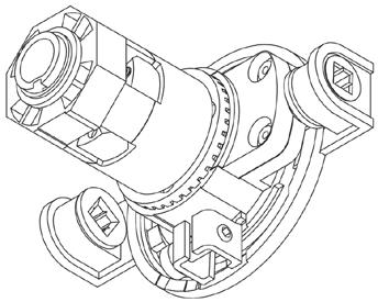 hřídelí SW 40 a kloubem: PC-G 45, PC-G 90 MK/R-G/2 MK/R-G/3 Moment obrotowy Drehmoment Torque Točivý moment 7 Nm 9 Nm Przełożenie Übersetzung Transmission Převodový poměr 2:1 3:1 AZ-G/60 Adapter