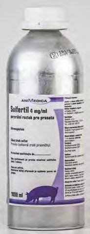 SUIFERTIL 4 mg/ml Synchronizace říje u pohlavně zralých prasniček. SUIFERTIL 4 mg/ml Perorální roztok pro prasata Složení: 1 ml obsahuje: Altrenogestum 4,00 mg Čirý žlutý roztok.