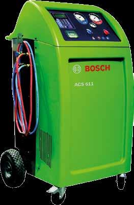 Stejně jako u jiných plně automatických zařízení Bosch je také údržba klimatizací s chladivem R-134a spojena s minimem manuálních zásahů.