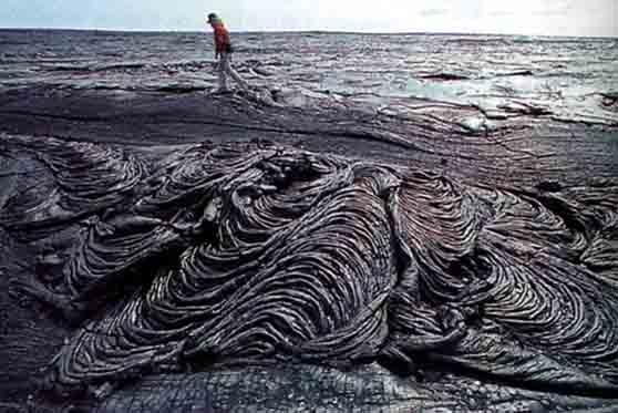 Pahoehoe láva