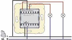 STANDBY - Zastavení programování Přepínač střídavý elektronický stmívací Programovatelný termostat Jednoduchý prostorový termostat s možností infra ovládání Přepínač střídavý elektronický stmívací na