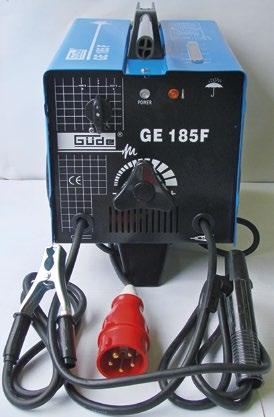 Elektrodová svářečka GE 145 W Elektrodová svářečka GE 185 F 20001 20004