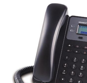 Základní telefon Grandstream GXP-1610 Cenově výhodný VoIP telefon do každé domácnosti nebo kanceláře podporuje jeden SIP účet poskytovatele.