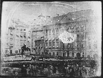odkaz text: Jiří Fiala repro: Žurnál UP právě nyní velmi šťastně daguerrotypuje Prof. Phil. Dr. Friedrich Franz, OPraem S datem 1.