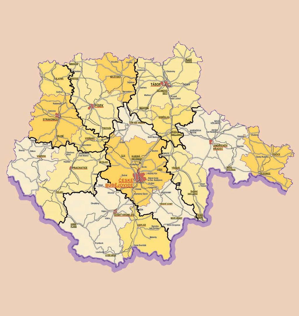 SOUTH BOHEMIA REGION BASIC ECONOMIC & DEMOGRAPHIC DATA SOUTH BOHEMIA REGION ABOUT REGION The region of South Bohemia is situated on the boundary with Bavaria and Austria.