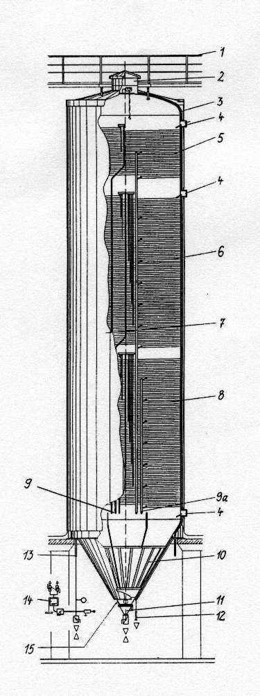 Obr. 1 Cylindrokónický tank (Kosař et al., 2000) Obr.