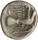 stol.př.n.l. 67 AE 15, Tyche/gryf, BMC 114 2/2 200, Ionia Miletos, 525 490 př.n.l. 68 AR 1/48 stater, av: pták, Klein 430 1/2 800, Ionia Miletos, 6.stol.př.n.l. 69 AR 1/12 stater, lev/hvězdný ornament, Sear 3532 1/1 1 200, Pontos Amisos, 4.
