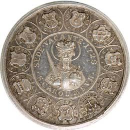 CÍRKEVNÍ RAŽBY 43 František Vaňák 1989 1991 613 konsekrační medaile, postříbřený bronz 60mm, autor L.