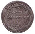 CÍRKEVNÍ RAŽBY 45 Sede Vacante 1740 640 AR grosso 1740, mincovna Řím, ILLVMINET CORDA NOSTRA, Berman 2719 2/2 160, Benedikt XIV. 1740 1758 641 quatrino b.l.