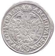 zn. Vídeň, letopočet přerytý z 1659, Nech.1893 R mírně ned.