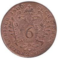 1/1 200, 905 3 krejcar 1819 A R (stav 2/1 ), 1826 A ( 1/1 )