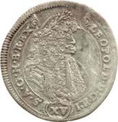 64 UHRY 990 XV krejcar 1689 KB, Nech., Husz.