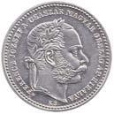 FJI 75 1188 1/4 zlatník 1860 B nep.hr. 0/0 300, 1189 1/4 zlatník 1861 A vlas.rysky 0/0 220, 1190 1/4 zlatník 1862 A vlas.škr.