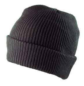 Dvojitá pletená čepice, styl kulich.