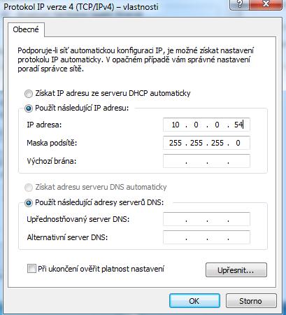 Konfigurace routeru VIPA TM-C: 1. Zapojíme router do napájení 2. Zapojíme Ethernetový kabel do LAN portu.