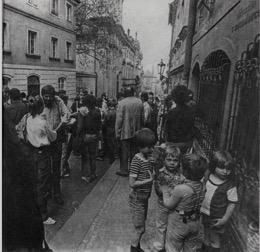 malostranských dvorcích, 1981. 2.