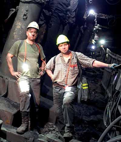 2 Z OKD číslo 3 ročník 47 DŮLNÍ ZÁVOD 1 V ÚNORU: SLUŠNÁ TĚŽBA I METRÁŽ KARVINÁ Půl milionu tun uhlí už letos vytěžili horníci v Důlním závodě 1.