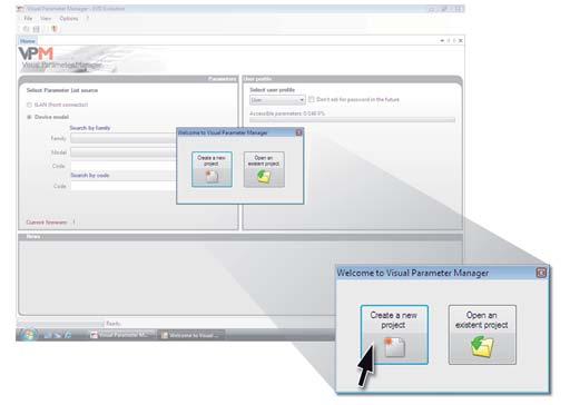 12. VPM (VISUAL PARAMETER MANAGER) 12.1 Instalace Na webových stránkách v sekci Parametric Controller Software, zvolte Visual Parametr Manager. Otevře se okno, které nabízí 3 složky ke stažení: 1.