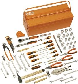 oboch stranách sa box ľahúčko otvorí a umožní prístup k uloženému náradiu 5 priehradok 3149-ORFF1 ovový rozkladací box s náradím