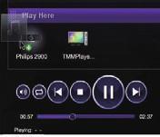 Externí řízení z PC Pomocí Wi-Fi/drátové sítě vám Media Browser v PC (UPnP serveru) umožní ovládat MCi900. 1 Na PC spusťte Media Browser poklepáním na ikonu.