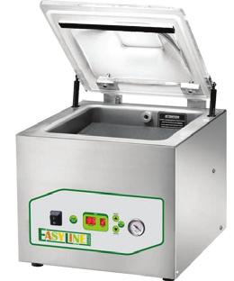 INOX VÁKUOVACIE STROJE PROFI Vákuovací stroj - na profesionálne využitie - ideálne na vákuovanie výrobkov - s nízkym obsahom vlhkosti - maximálne vákuum: 80% - treba použiť trojvrstvové sáčky -