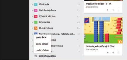 tlačidlo Prehrať pod náhľadovým obrázkom lekcie (OBR.